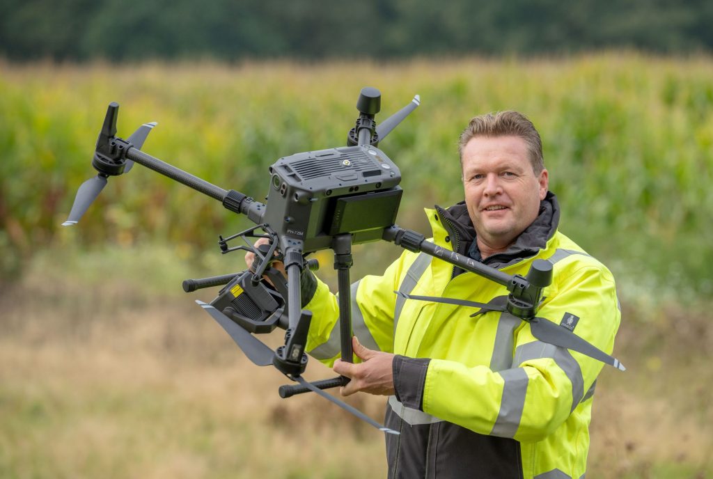 Drone specialist Wouter Borre ontvangt ZZP Hof van Twente op 8 oktober in Bentelo